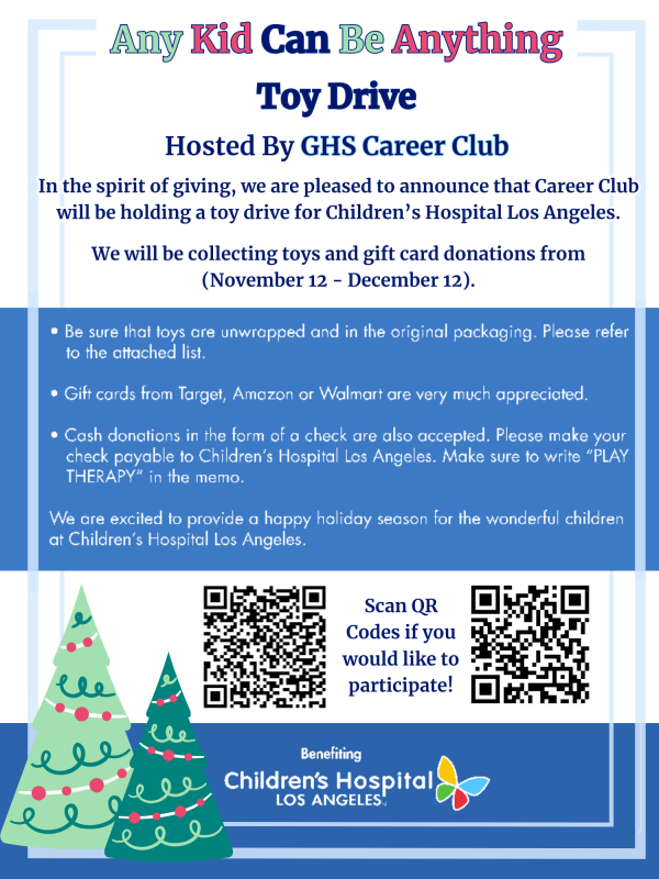 Any Kid Can Be Anything Toy Drive